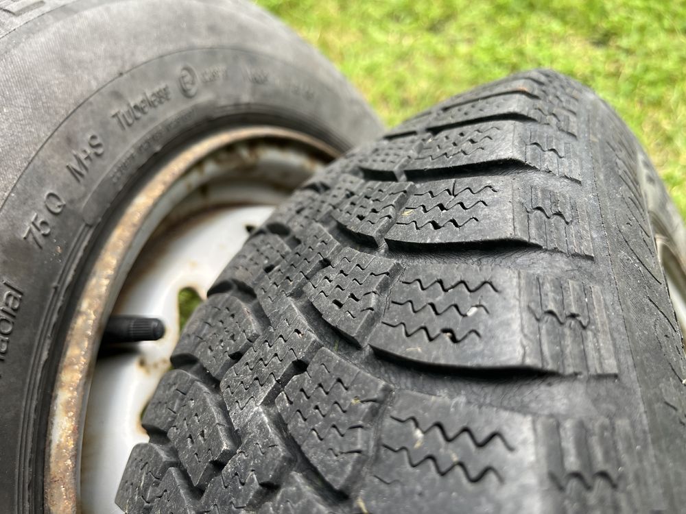 Felgi koła stalowe Suzuki Swift 13 cali z oponami zimowymi
