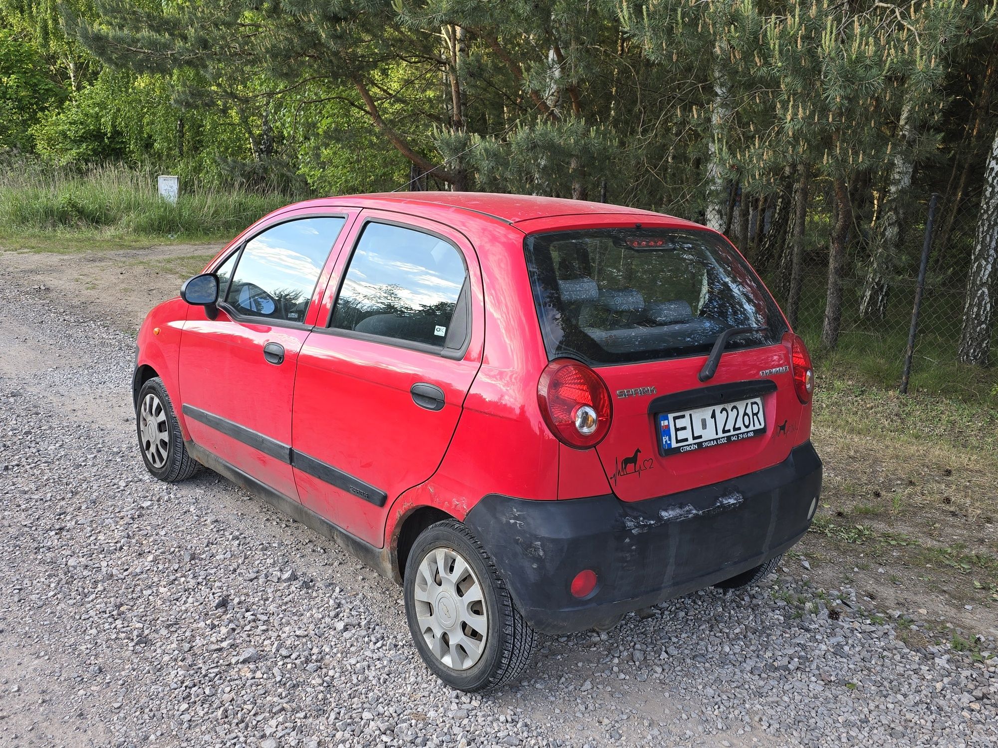 Chevrolet Spark 0.8 - opłaty 09.2024, dwa kpl opon, bardzo ekonomiczny