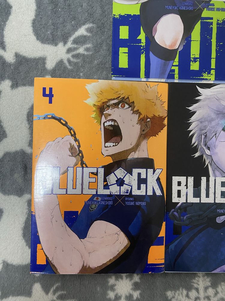 Manga Blue Lock tom 1, 2, 3, 4, 5, 7, 8 – jak nowe!