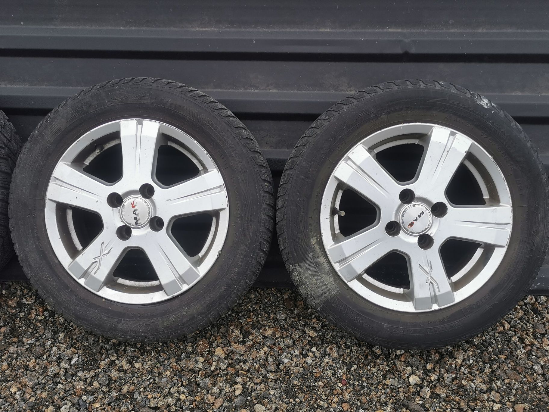 Koła MAK do - Getz Yaris Opel - Felgi 4x100 Opony 175/65 R14