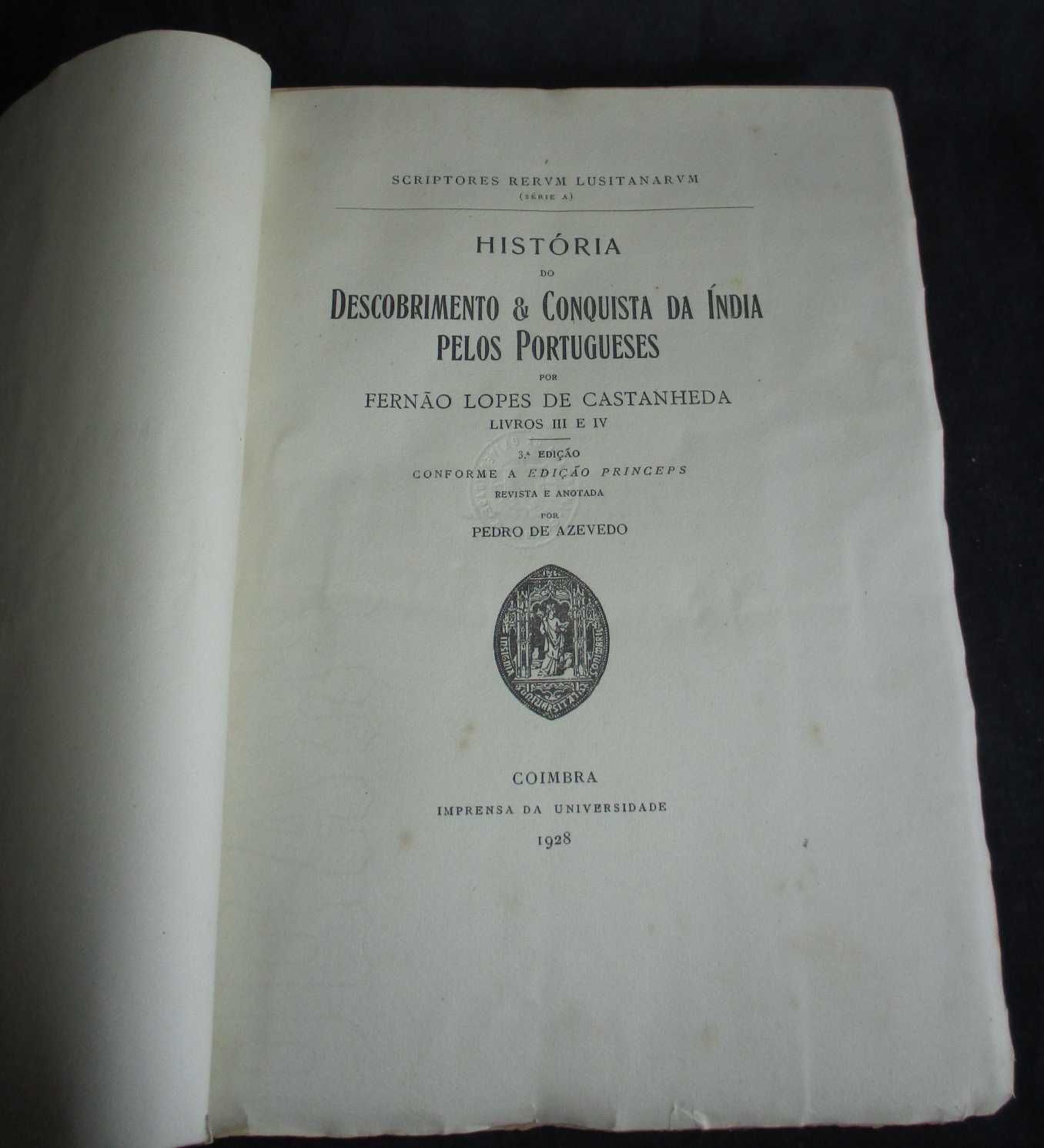 Livros História do Descobrimento e Conquista da Índia