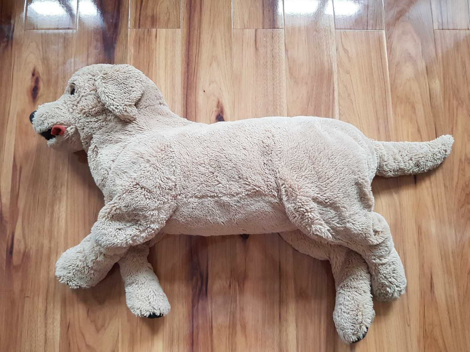 Pluszowy pies Ikea Gosig Golden Retriever duży labrador psiak