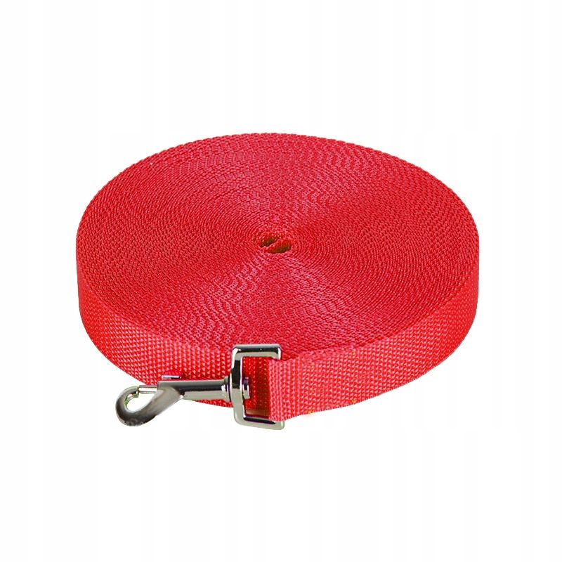 SMYCZ treningowa dla psa MOCNA taśma 2cm 10m