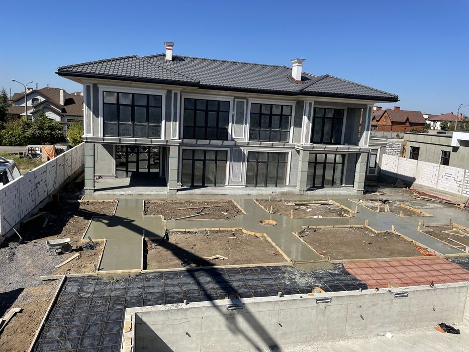 Бетонные работы кладка стяжка перекрытия армопояс колоны