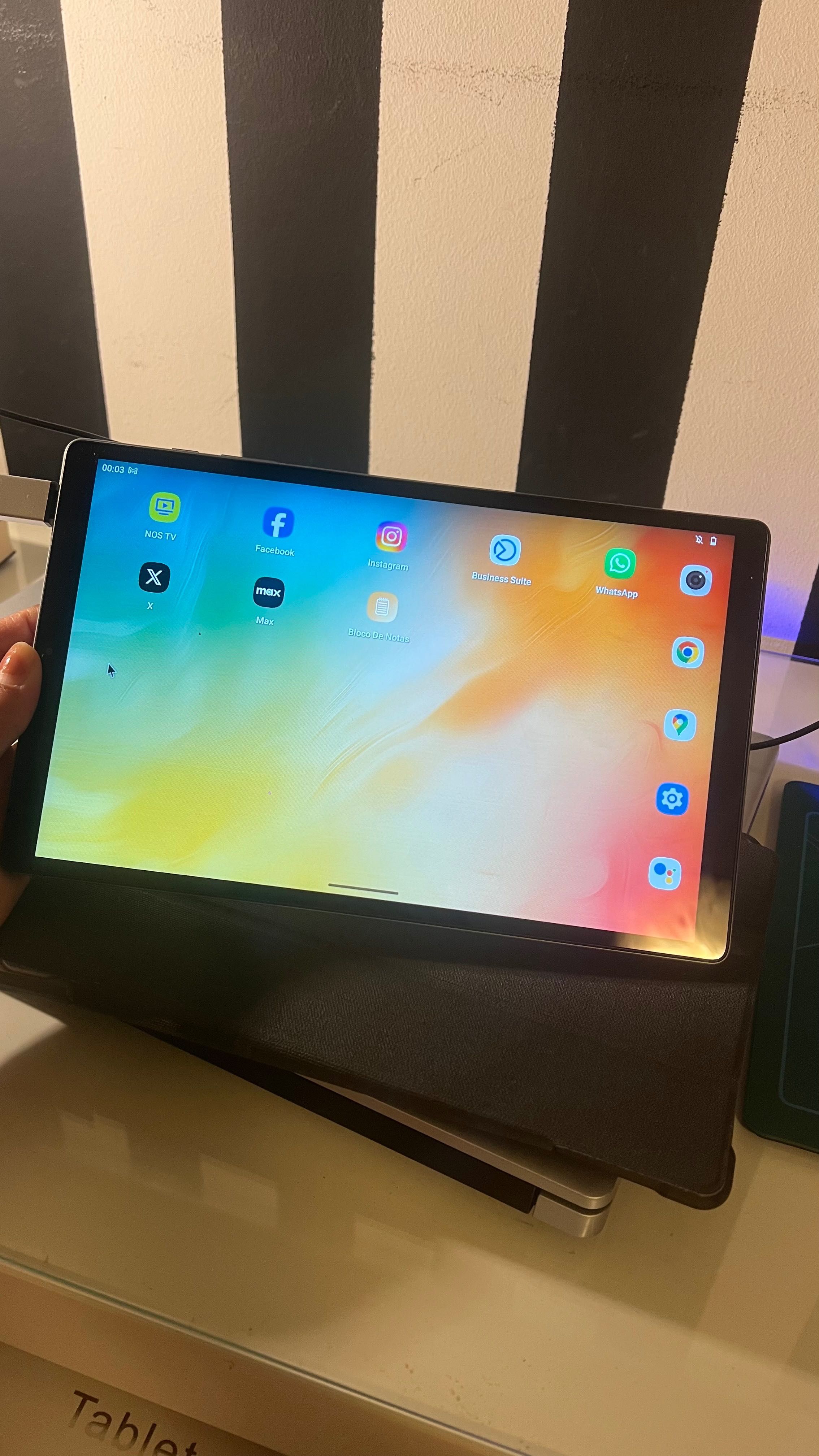Tablet Android sem uso