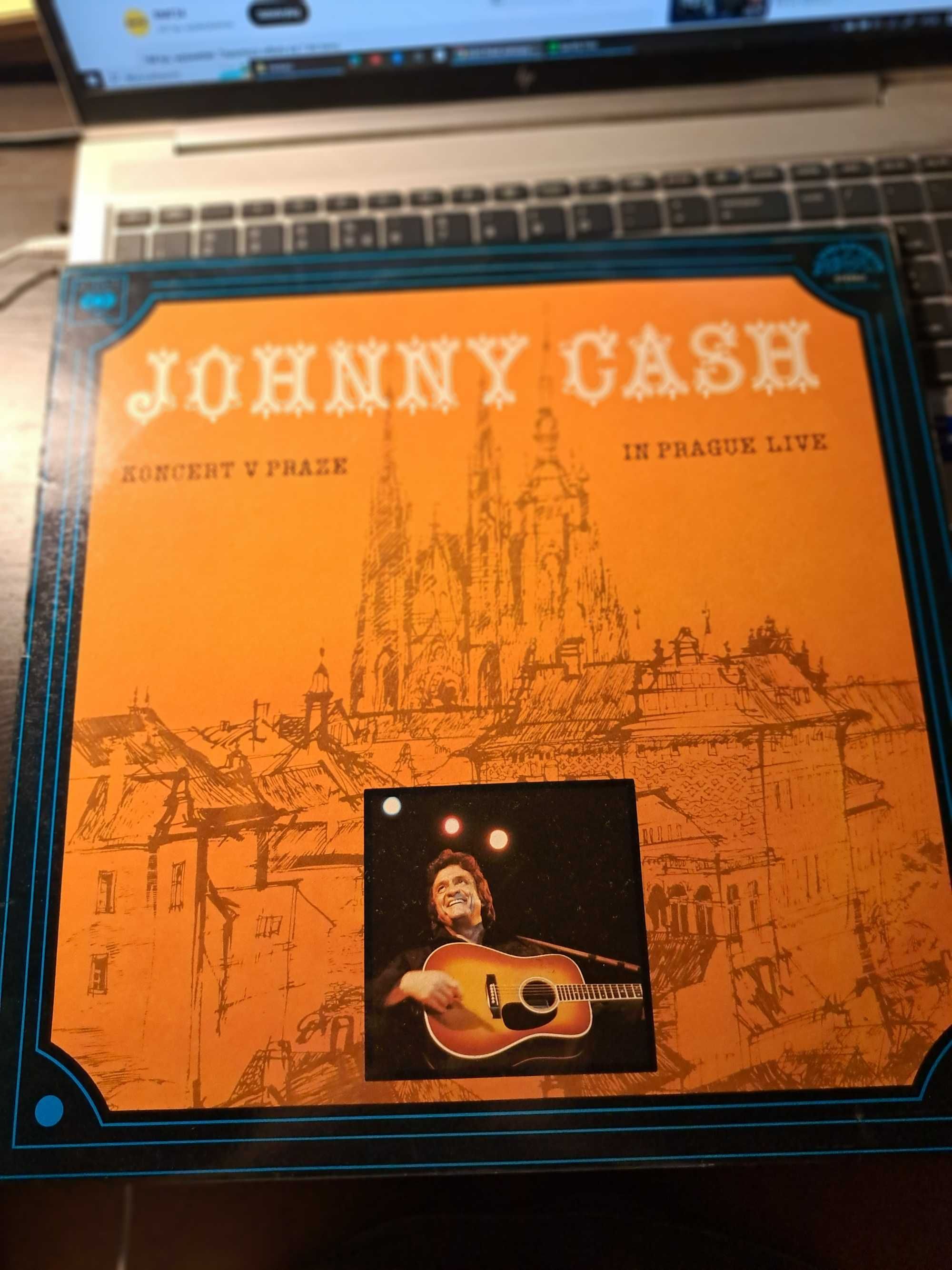 Winyl Johnny Cash: Koncert v Pradze In Prague- Live