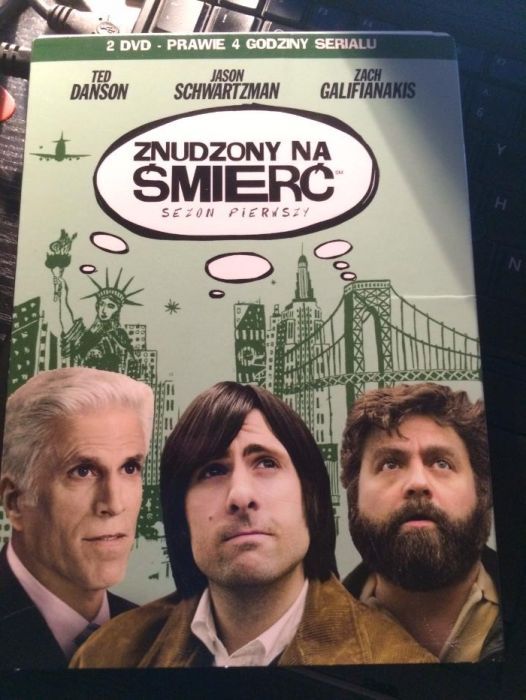 Znudzony na śmierć DVD 1 sezon Kac Vegas Zach Galifianakis Hang Out PL