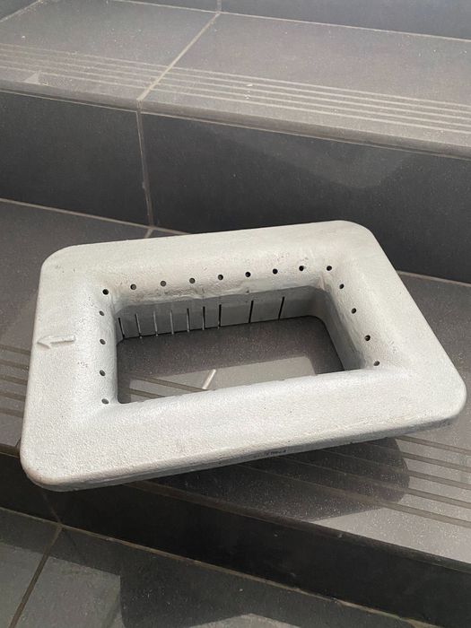 Dysza talerz koronka brucer palnika żeliwnego