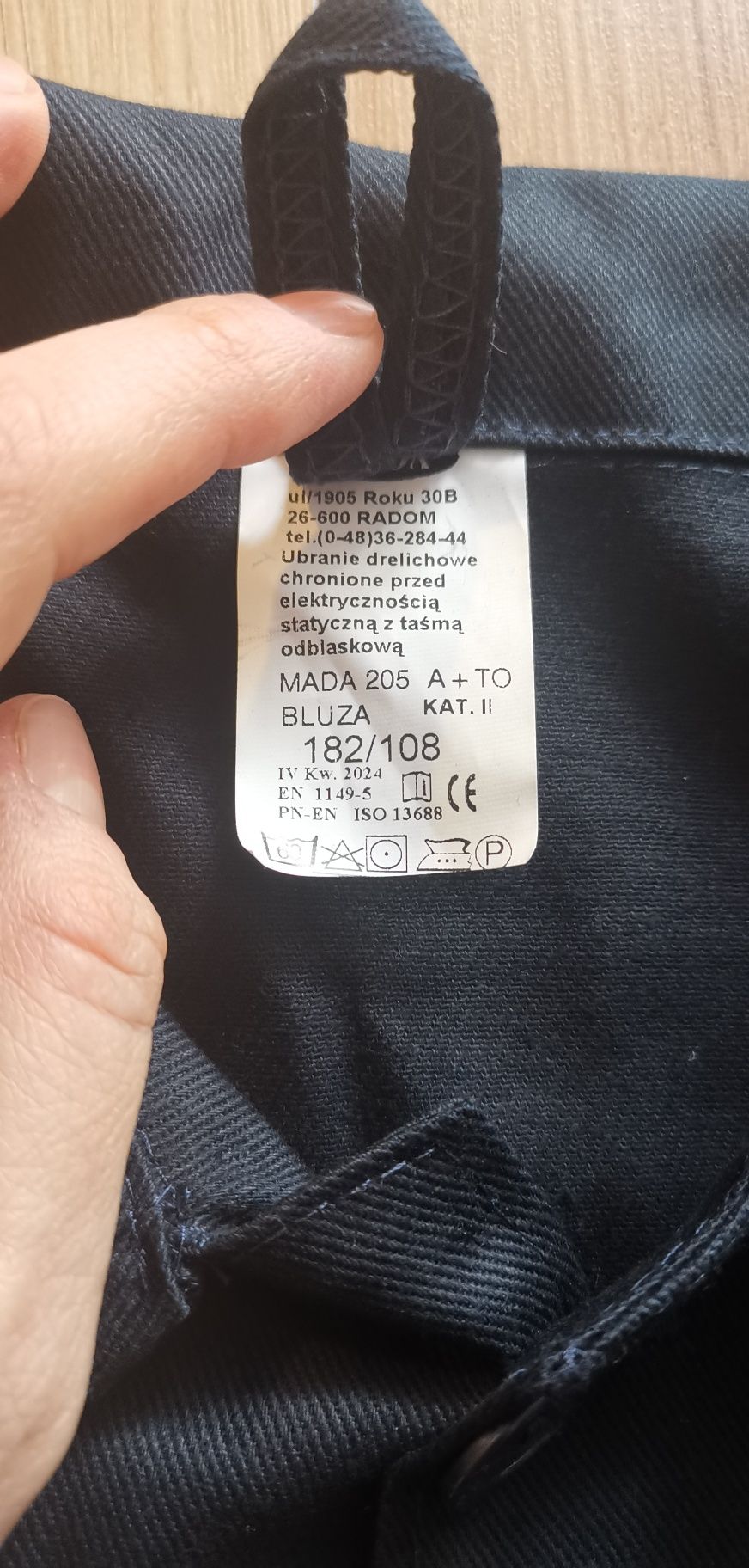 Bluza robocza drelichowa 182/108 / Mada