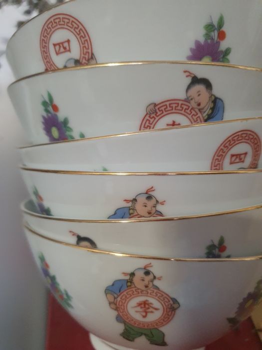 Miski chińskie 6 sztuk