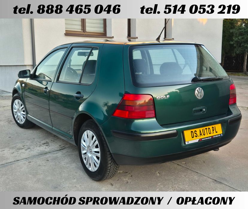 VW Golf IV • benzyna • 2002 • 5 drzwi • sprawna KLIMA • z Niemiec