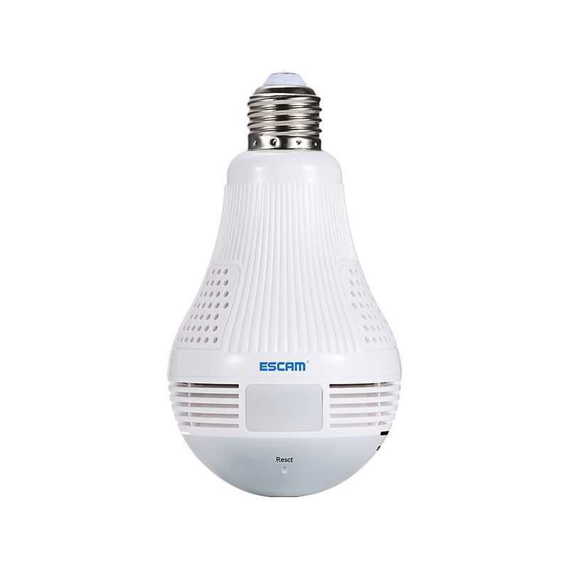 [NOVO] Câmera IP Lâmpada LED 360 Graus Escam QP136