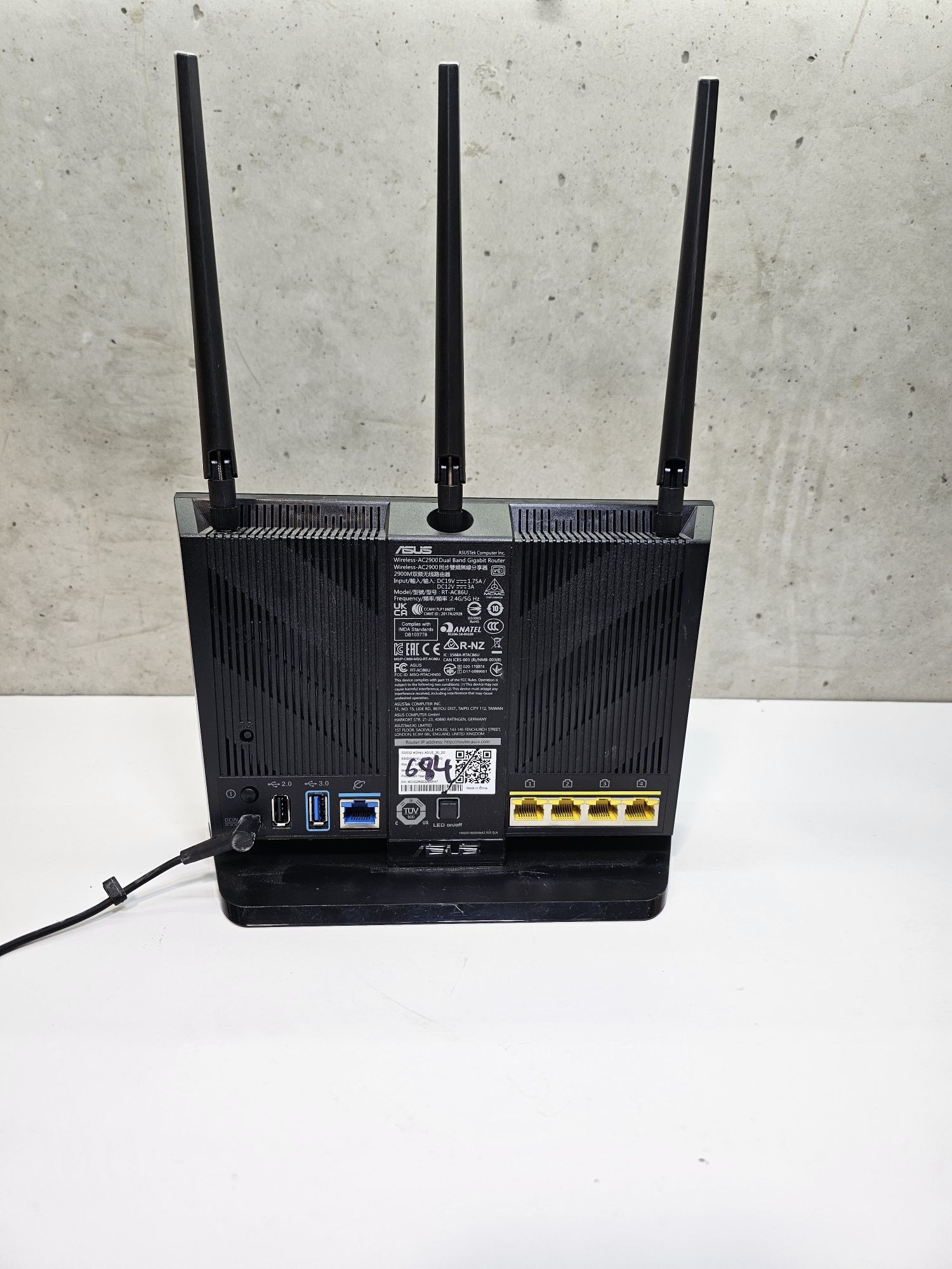 Бездротовий маршрутизатор (роутер) з підтримкою AiMesh ASUS RT-AC86U