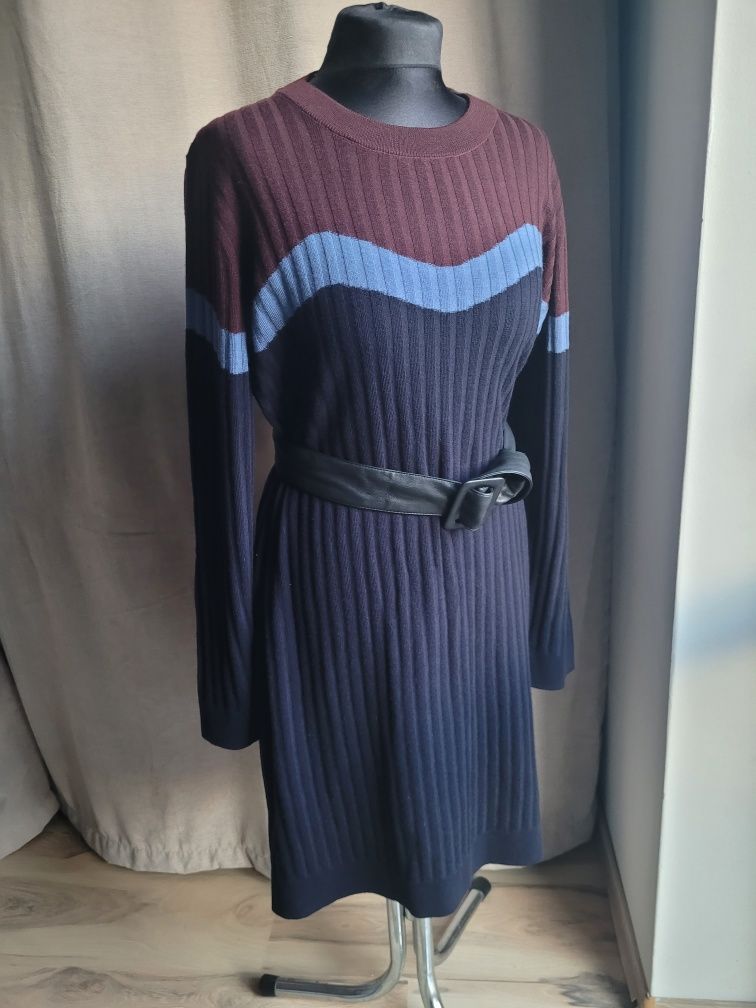 COS r L  XL sukienka wełna 100proc termiczna termoaktywna