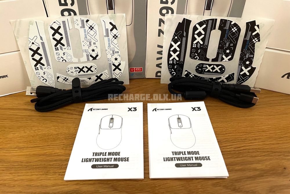НОВІ Мишки Attack Shark X3 26000DPI Wireless | ІГРОВА МИШКА