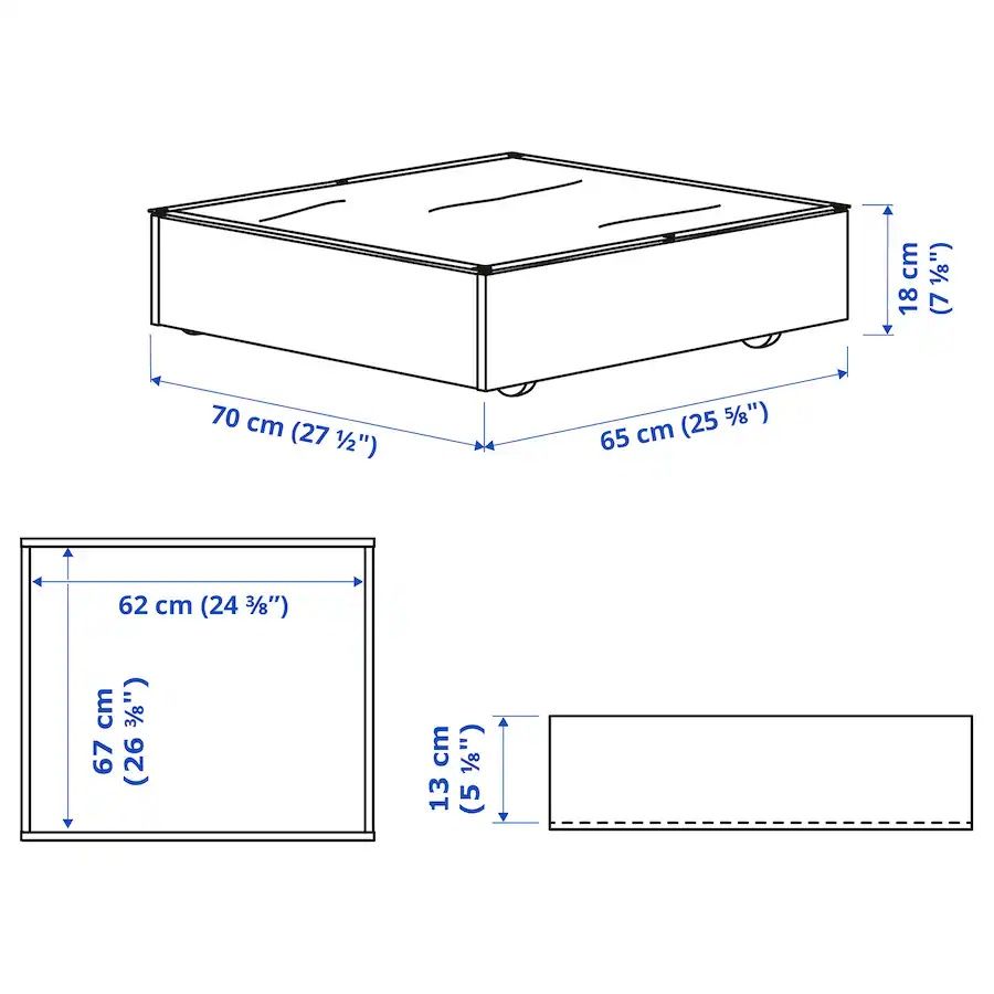 Ikea Vardo Nowy pojemnik na pościel