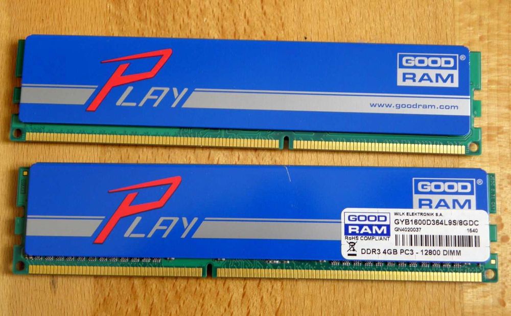 Pamięć DDR 3 goodram 2 x 4 GB
