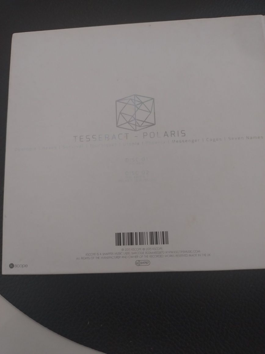 Tesseract ,,POLARIS" cd +dvd