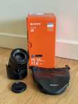 Objetiva Sony Zeiss Sonnar T* FE 55 mm F1.8 ZA - COMO NOVA