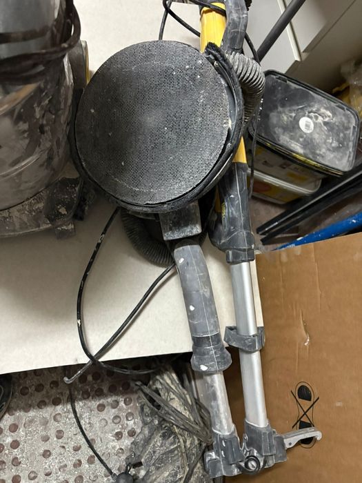 Girafa lixadeira + aspirador industrial