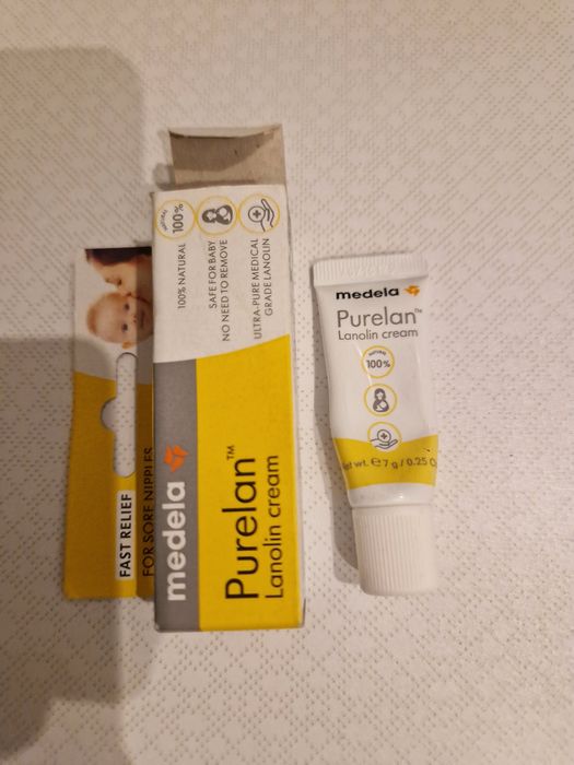Крем Medela Purelan та лактаційні вкладиші