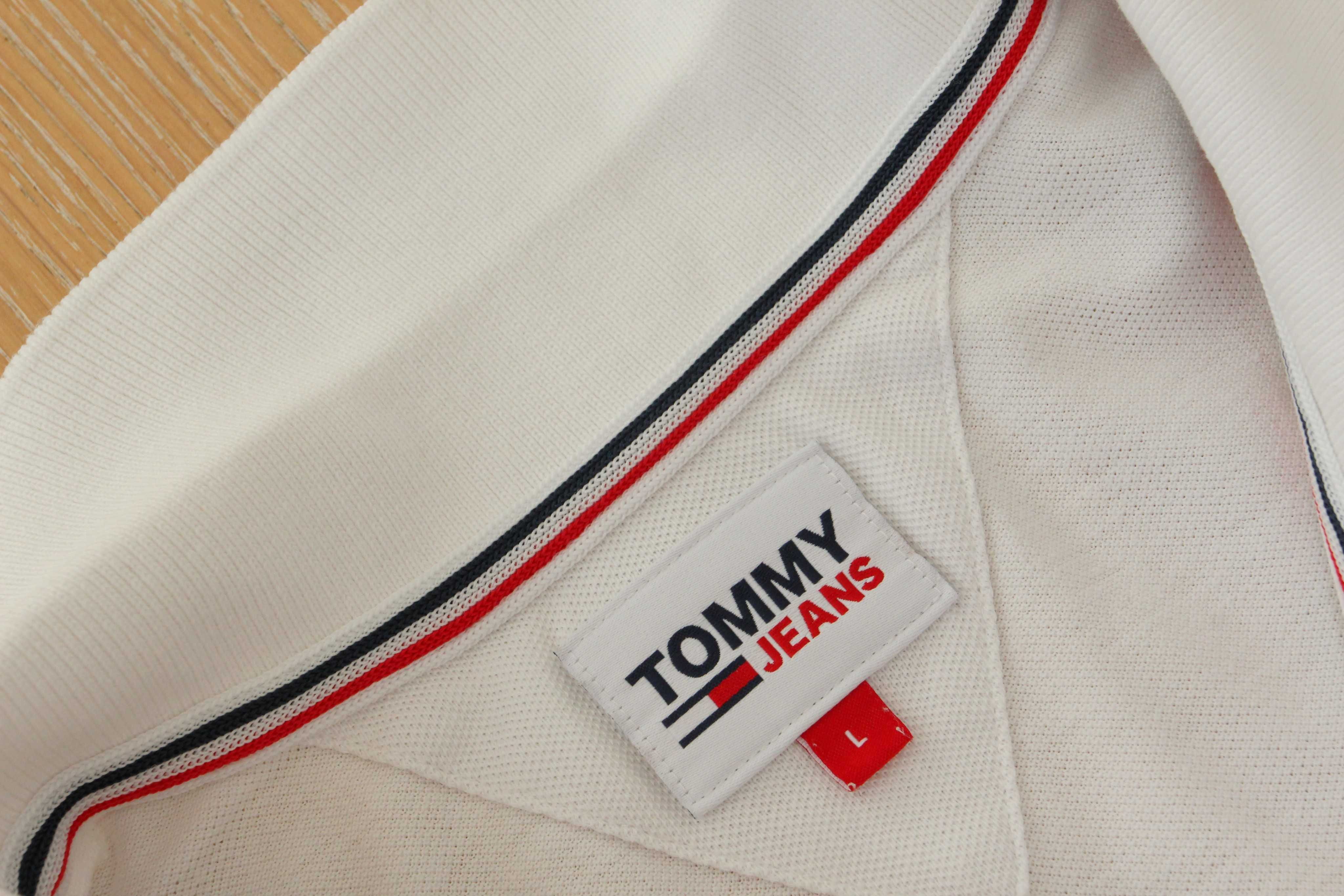 Tommy Hilfiger czysta biel bez wad M/S