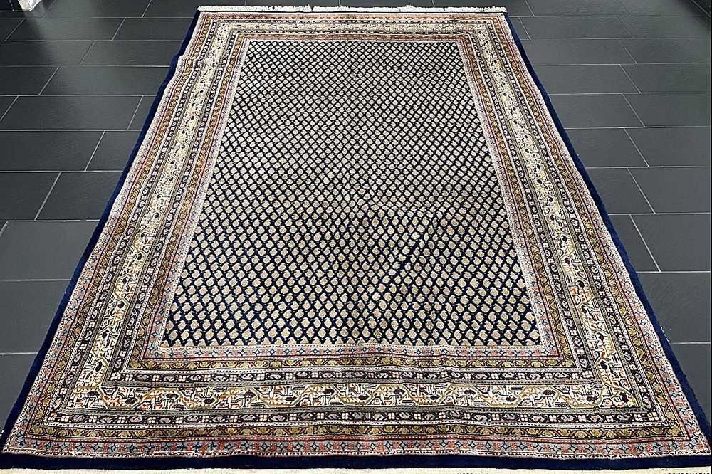 Tapete Persa SAROUGH MIR - padrão raro - Lã s/Algodão - 290cm x 200cm