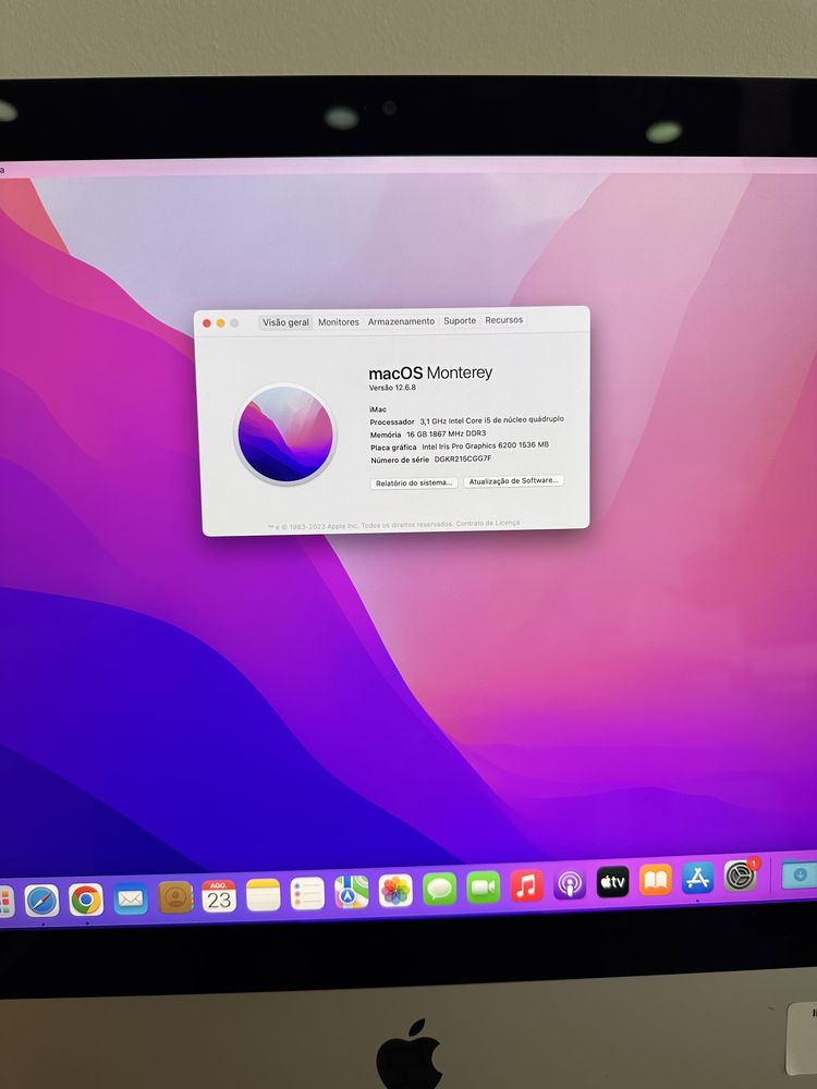 iMac 21,5 4K *16GB RAM