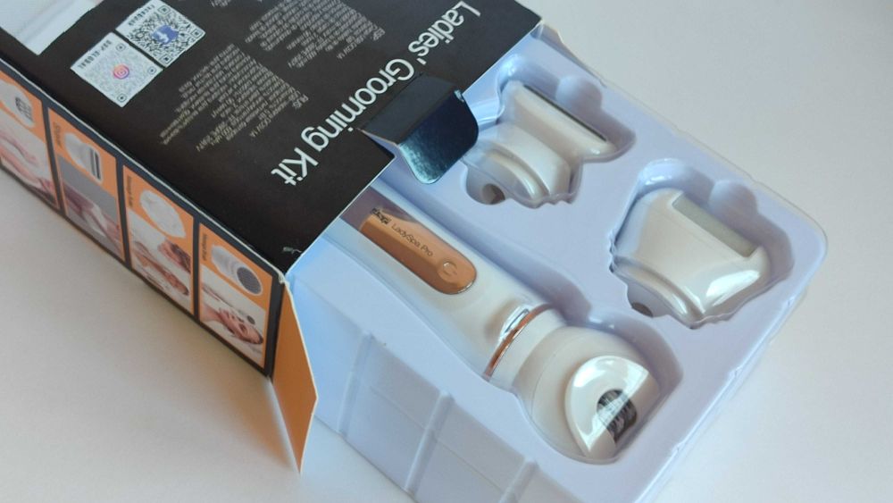 Доглядовий набір для жінок 5в1. Новий!Тример, епілятор, масаж, педикюр