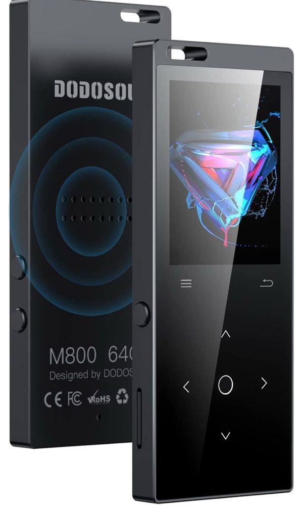 Radio FM dyktafon E-BOOK Odtwarzacz mp3 Odtwarzacz Muzyki Z Bluetooth