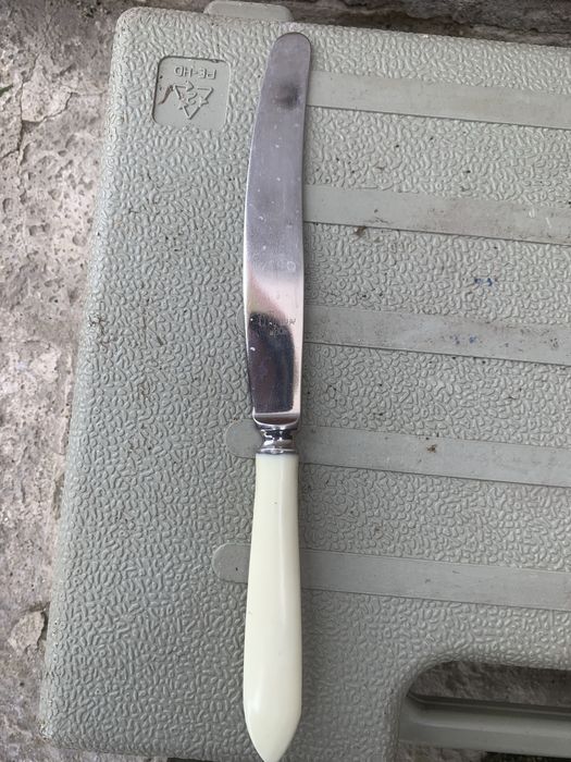 Вилки и ножи с костяной ручкой