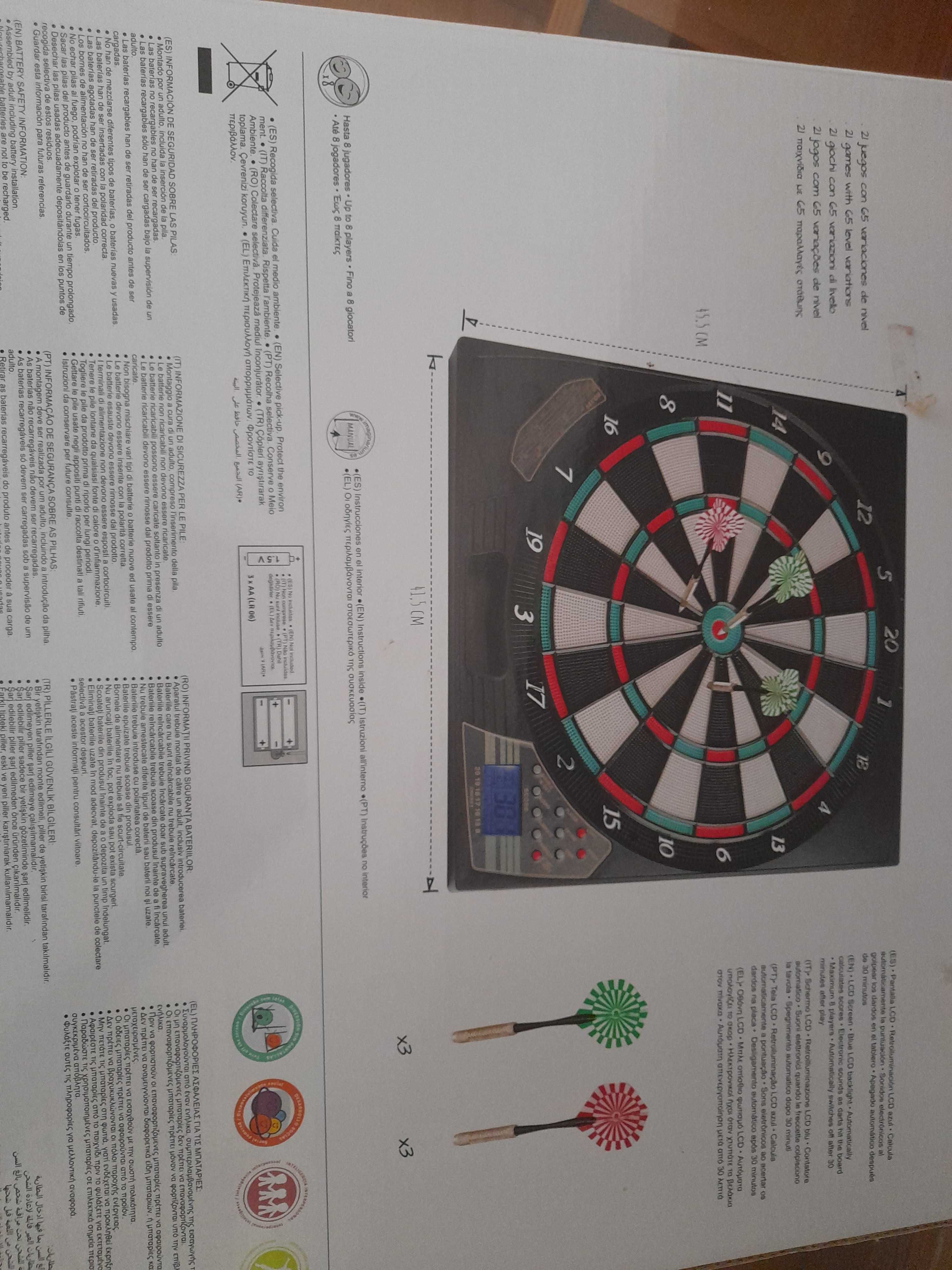 DARTBOARD jogo fixe!