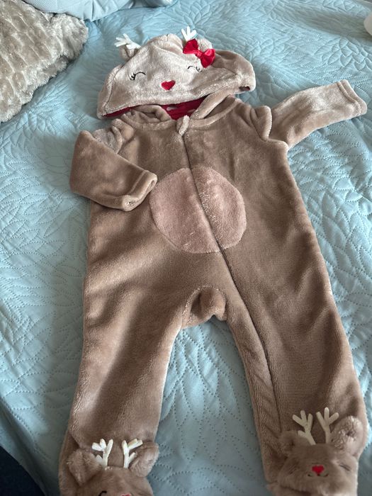 Pajacyk niemowlęcy renifer