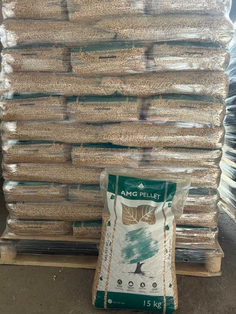 AMG Pellet Premium A1 -sosnowy- gwarancja jakości