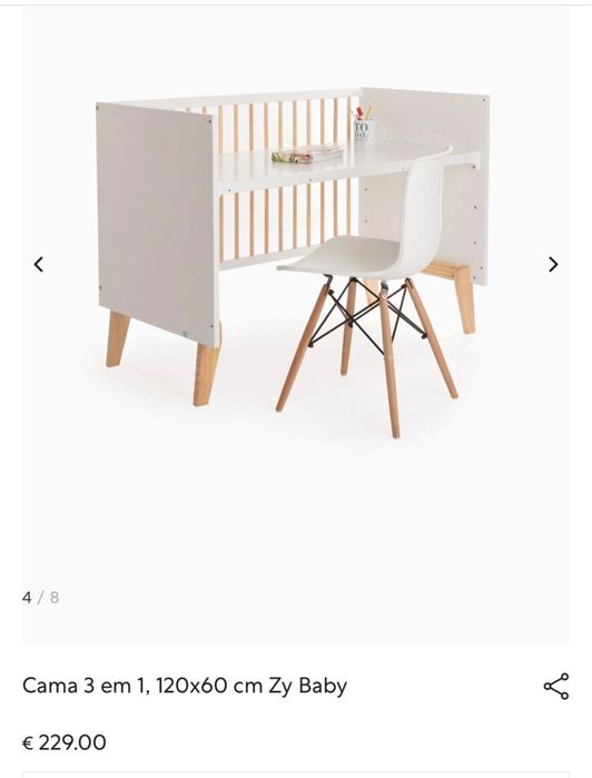 Cama 3x1 Zippy Semi-Nova