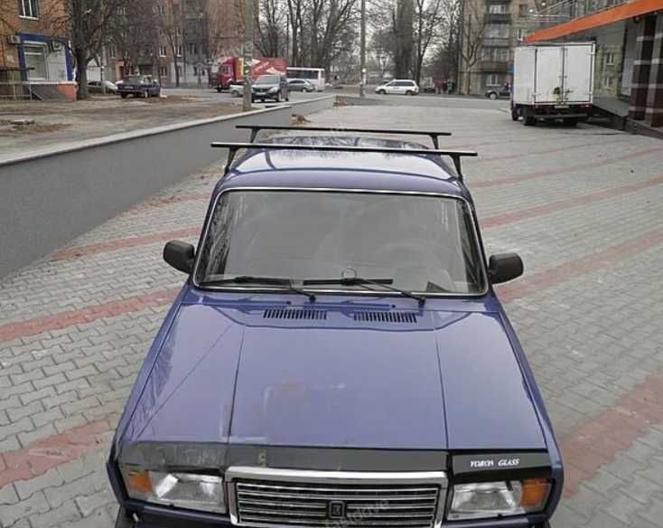 Автомобільний багажник на водостоки та спецкріплення поперечки