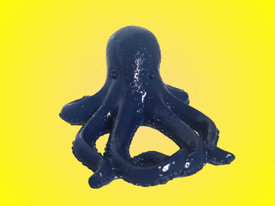 Figurka ośmiornica niebieska