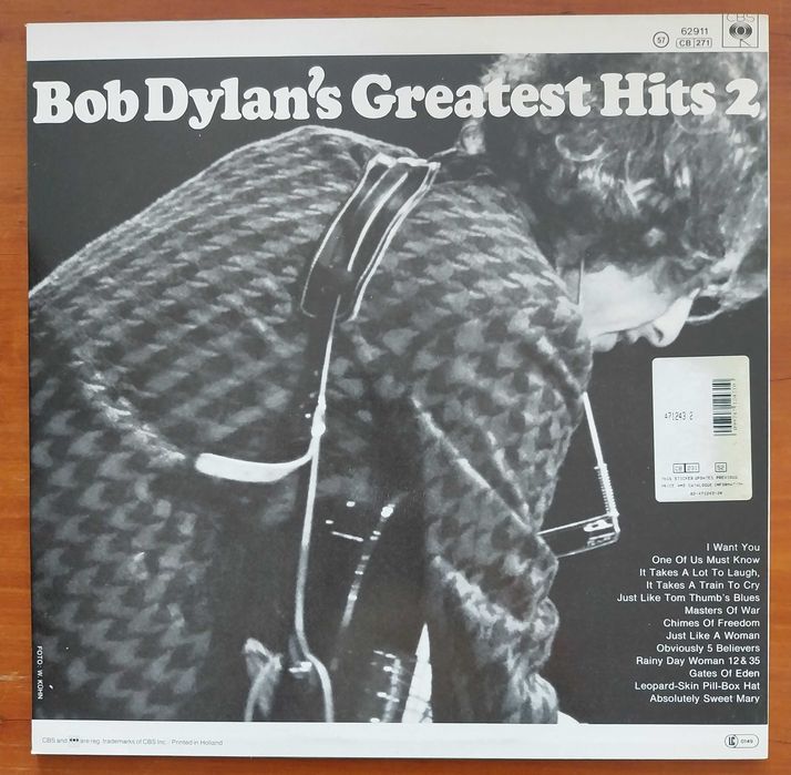 Vinil “Greatest hits” + “Greatest hits 2”, de Bob Dylan