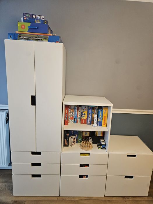 Ikea Stuva Komplet mebli dziecięcych szafa regał szuflady