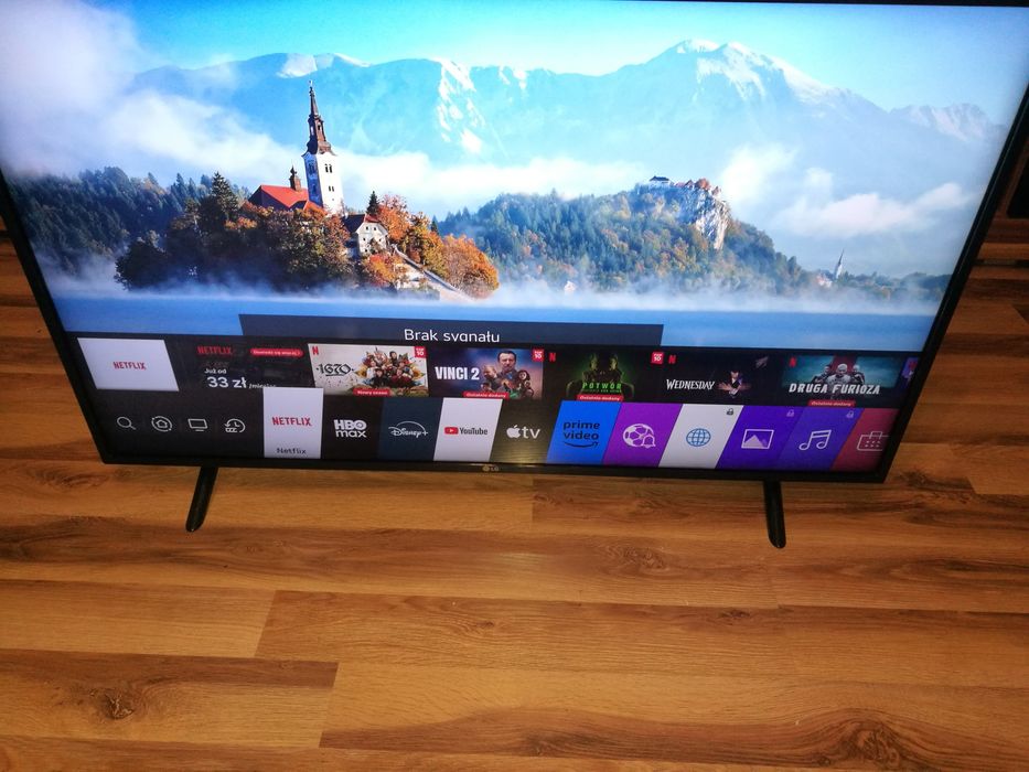 Telewizor lg 43  hdr  smart webos 4.5 Dvbt2 stan bdb