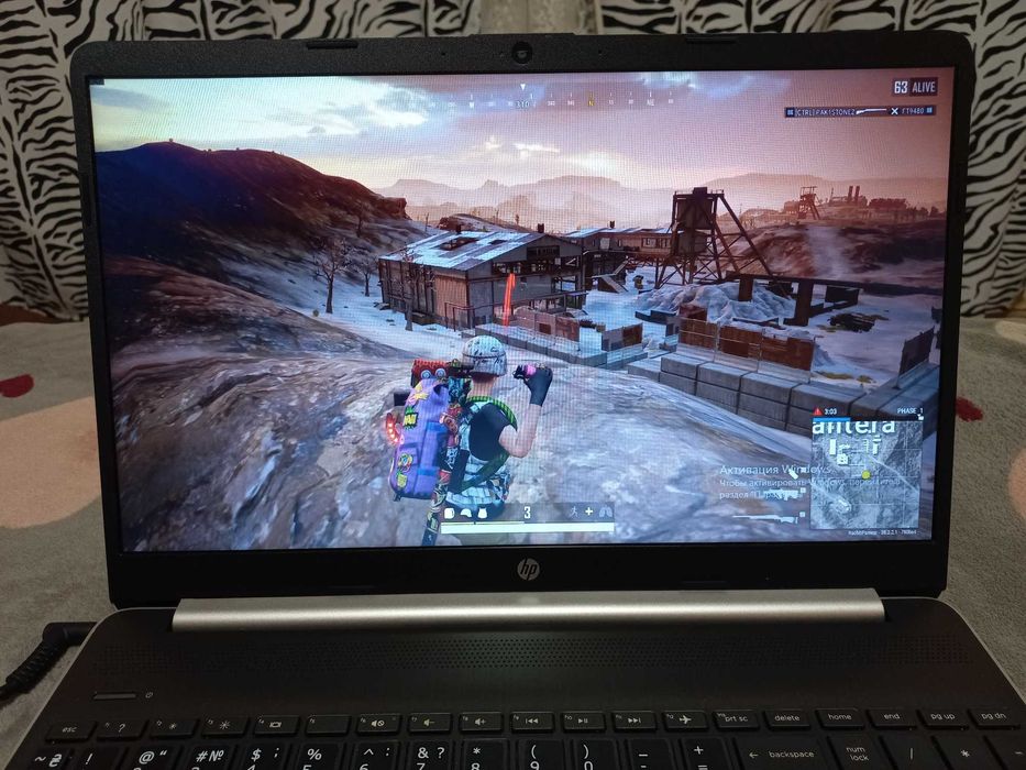 Игровой Видео RTX 2050 (4 ГБ)   Core i7 1065G7/  16 RAM/  HP Laptop 15