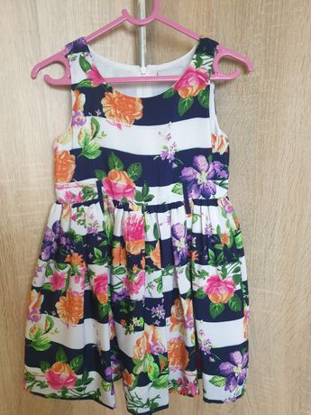 Sukienka w kwiaty, I love girlswear, 2-4 lata