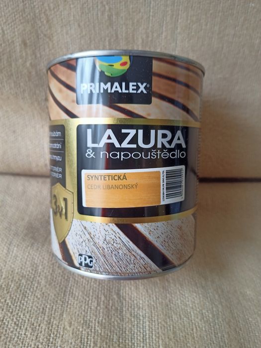 Lazura , Impregnat , środek grzybobójczy 3w1 Primalex 12 puszek 0,75 L