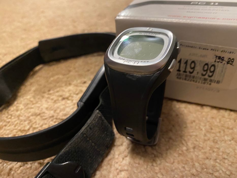 Zegarek Pulsometr, Sigma, Timex, Kalenji -3 sztuki