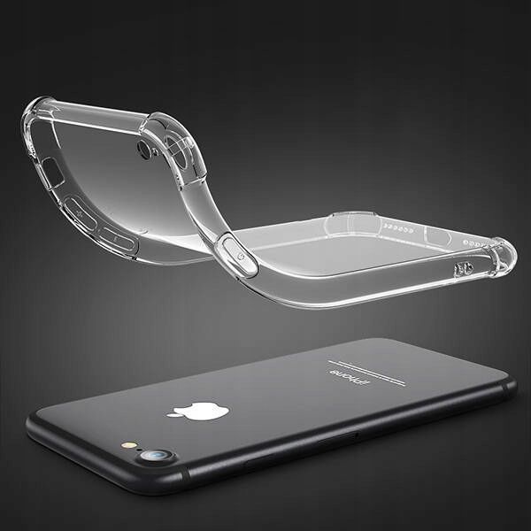 Etui Antishock Transparent Motorola Edge 30 Fusion Grube Krawędzie