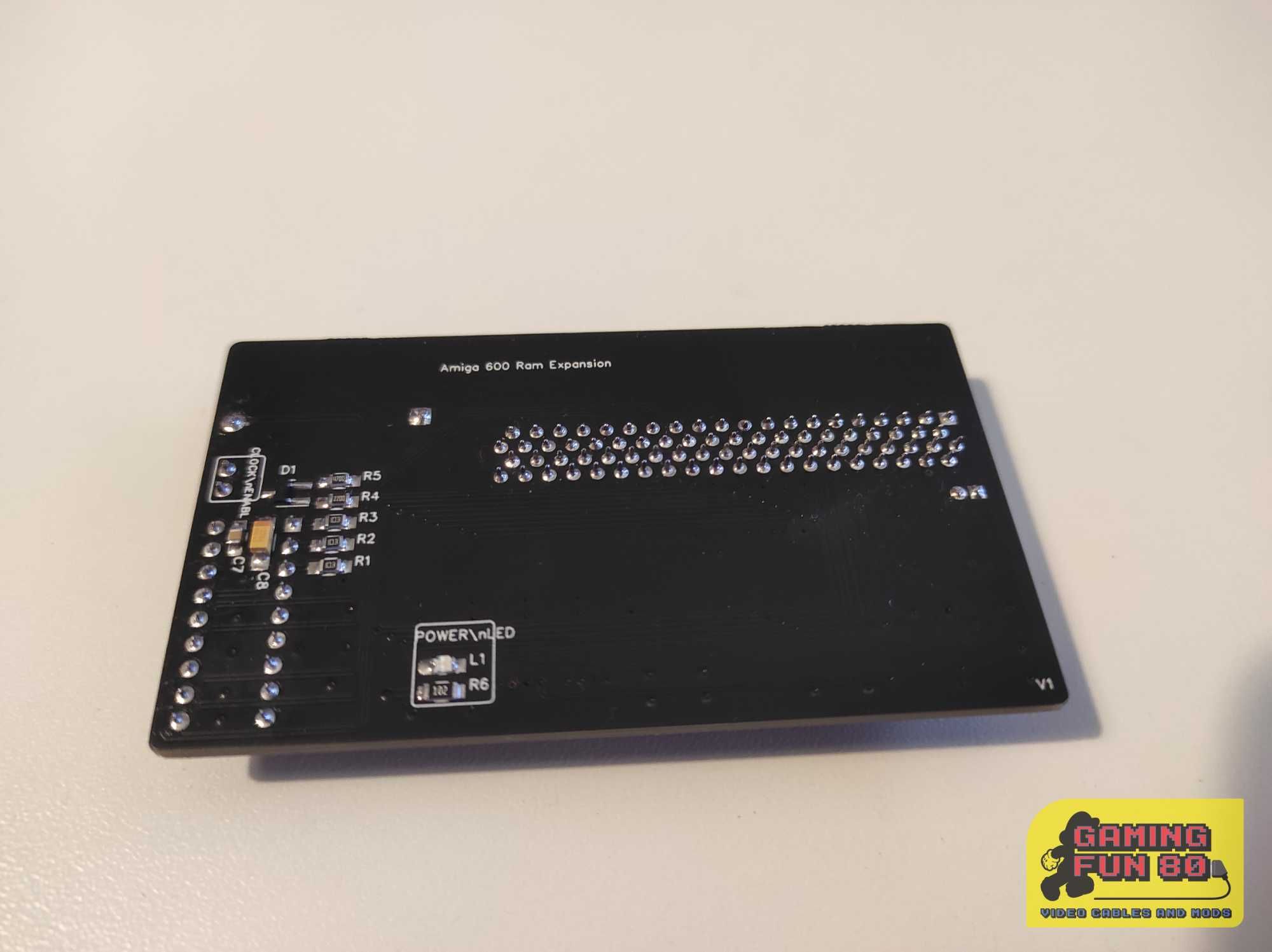Commodore Amiga 600 - Expansão de memória 1Mb e Rtc