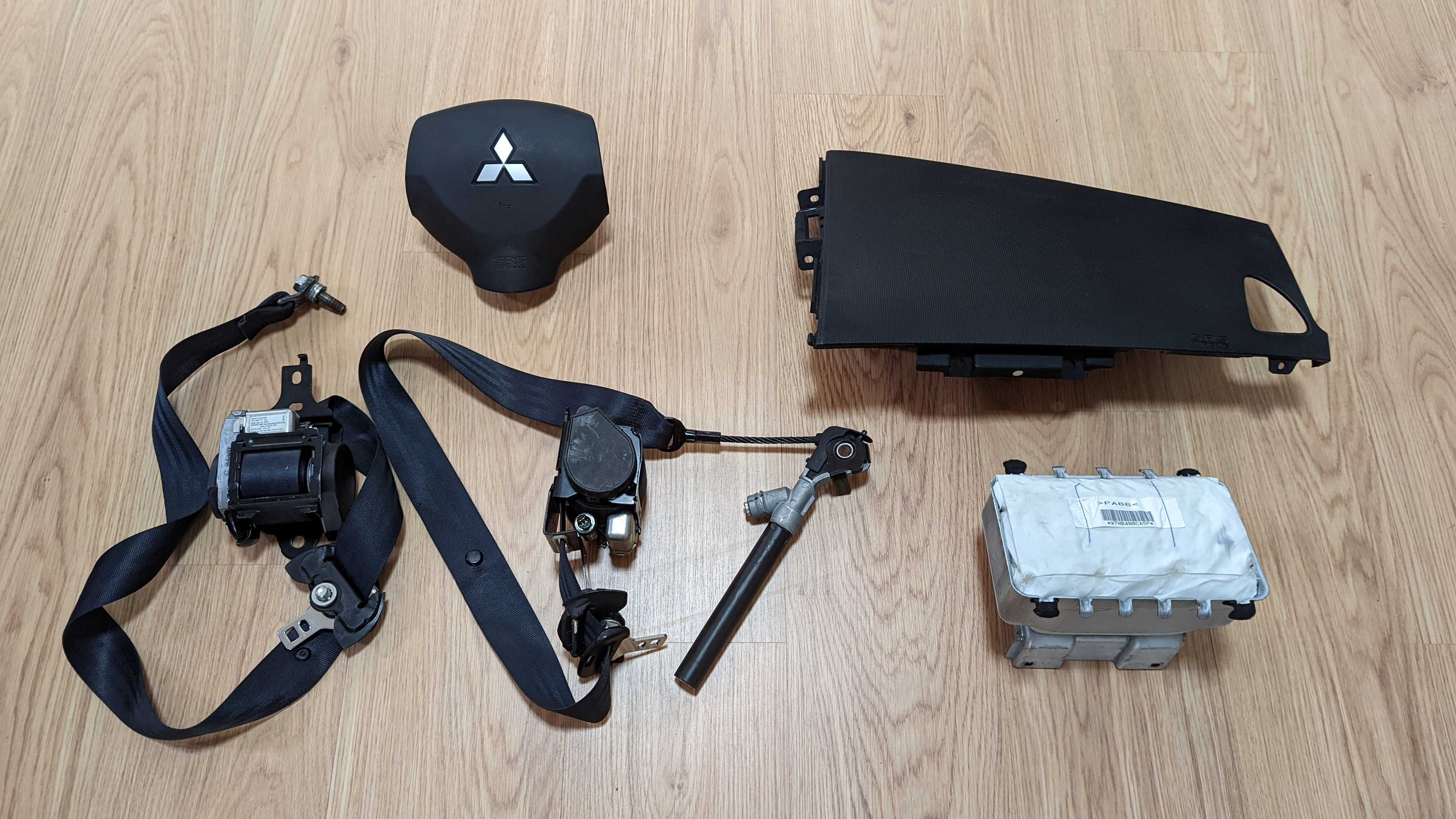 Conjunto Kit Airbags Mitsubishi Outlander 2 Tablier