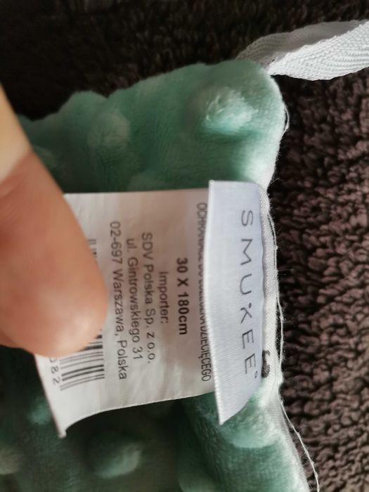 Nowy ochraniacz otulacz do łóżeczka Smukee 30x180cm