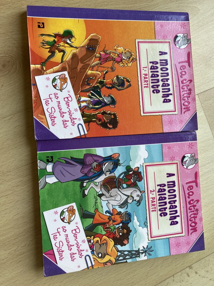 Livros infantis, coleção Tea Stilton