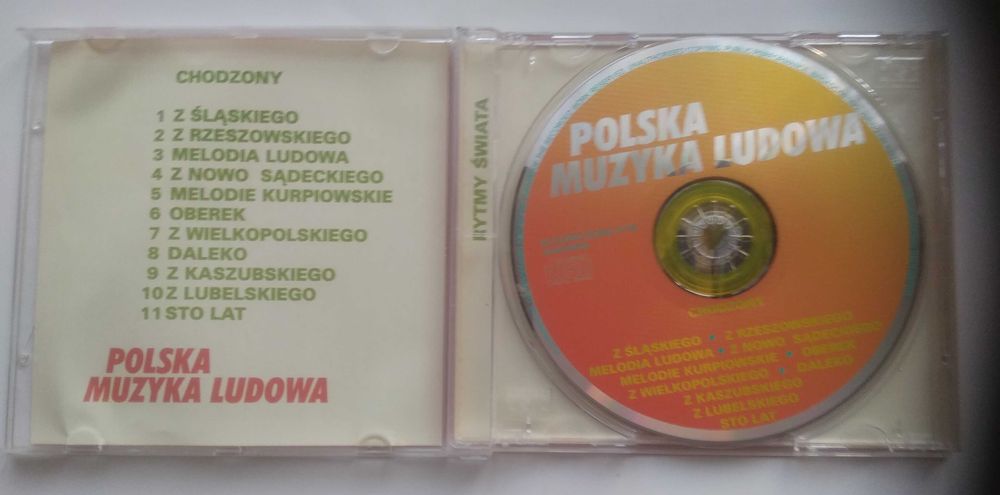 Polska muzyka ludowa - płyta CD